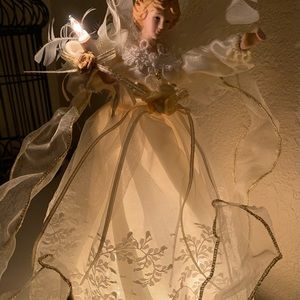 SOLD Angel Christmas tree topper
